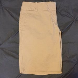 Tan Dress broad shorts
